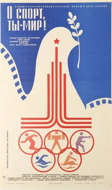 Постер к фильму О спорт, ты - мир! (1980)