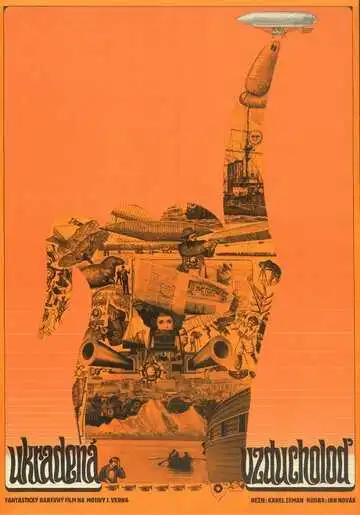 Постер к фильму Похищенный дирижабль (1966)